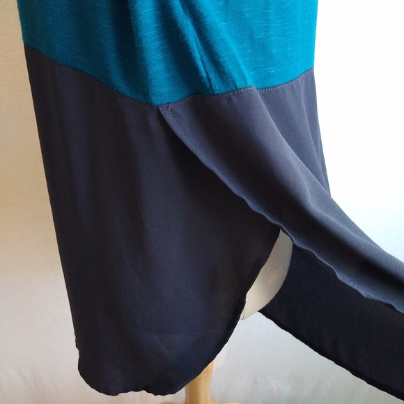 Anthropologie Meadow Rue Mela Colorblock Tunic Top - Picture 5 of 11